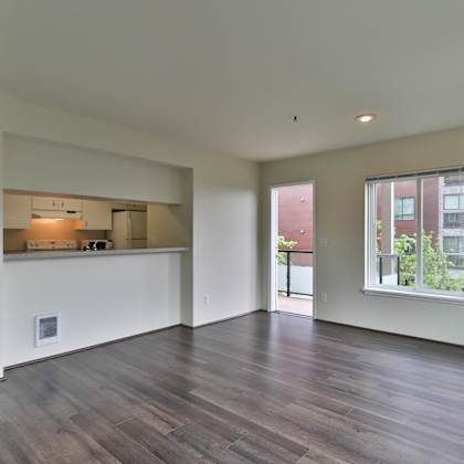 wood inspired plank flooring at charbonneau, seattle