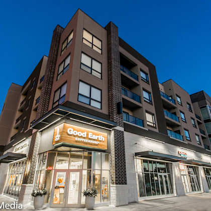exterior of the residences at grasslands