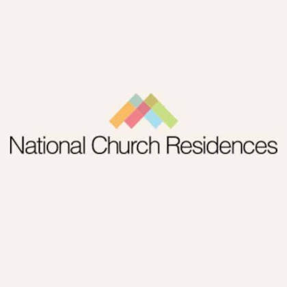 a logo for national church residences is displayed.