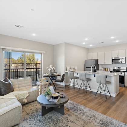 living room at agave house, casa grande, az, 85122
