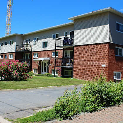 front/side of building