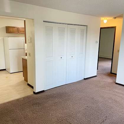 open floorplan - spacious living room, open to dining area and kitchen.