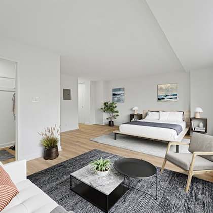 spacious bedroom at sherwood at southern towers, virginia