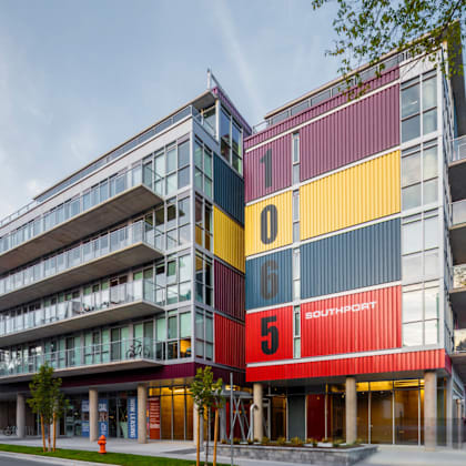 southport apartments exterior