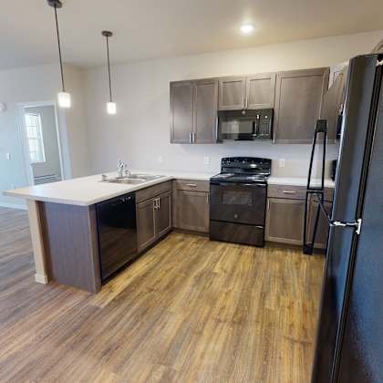 2 bdrm  apartment |  at 5th ward | kitchen