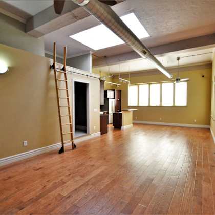 apartment 301 | 1 br | living area | three sixty real estate