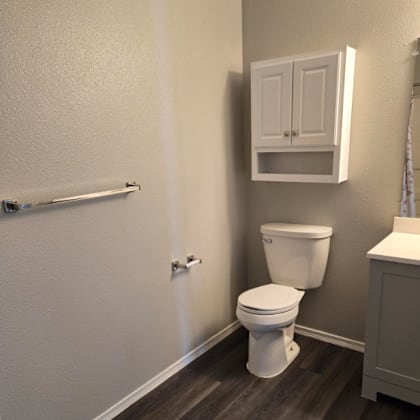 renovated bathroom