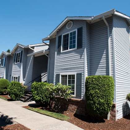 property exterior at alder crossing apartments, portland