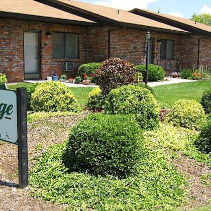property sign and building