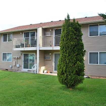rear of building
