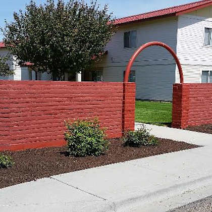 red wall gate