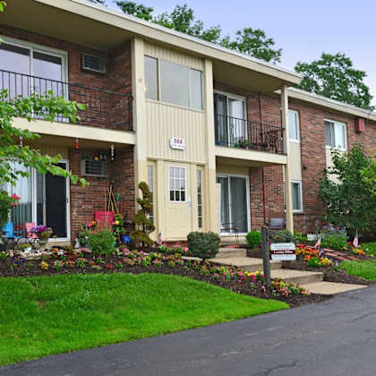 exterior building view at integrity chardon apartments, chardon, oh,  44024