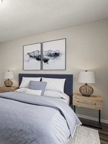 Spacious Bedroom at Woodbriar Management, LLC, Tucker, GA
