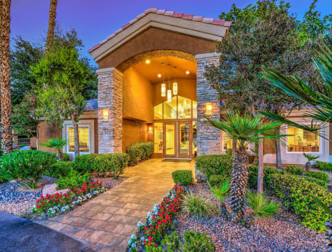 Beautiful landscaping