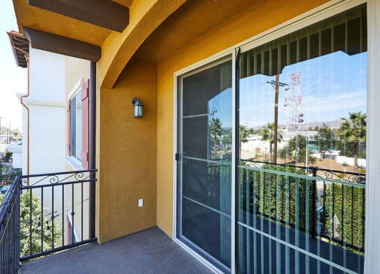 Oversized Private Patios & Balconies at The Verandas, Canoga Park, California
