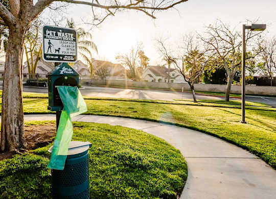 Pet Waste at Legends at Rancho Belago, Moreno Valley