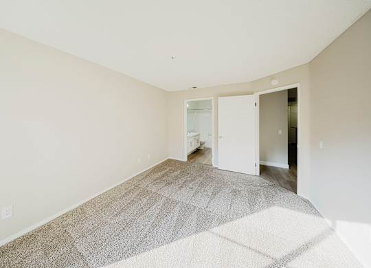Carpeted Bedroom at Legends at Rancho Belago, California