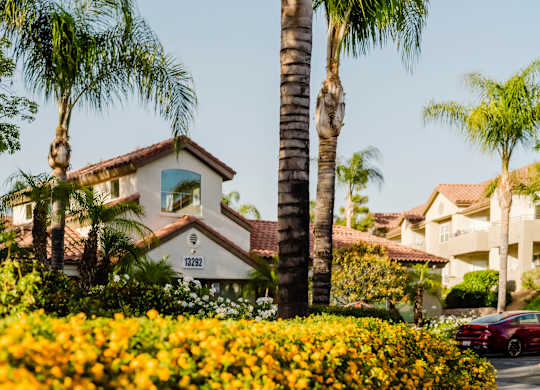 Garden Area at Legends at Rancho Belago, California