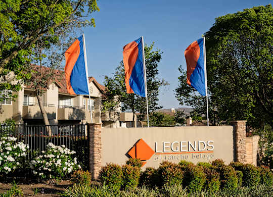 Property Signage at Legends at Rancho Belago, Moreno Valley, CA, 92553