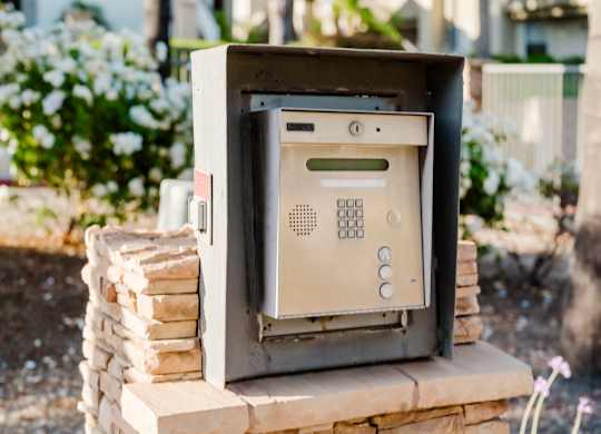 Keypad for secure entry at Legends at Rancho Belago, Moreno Valley, CA