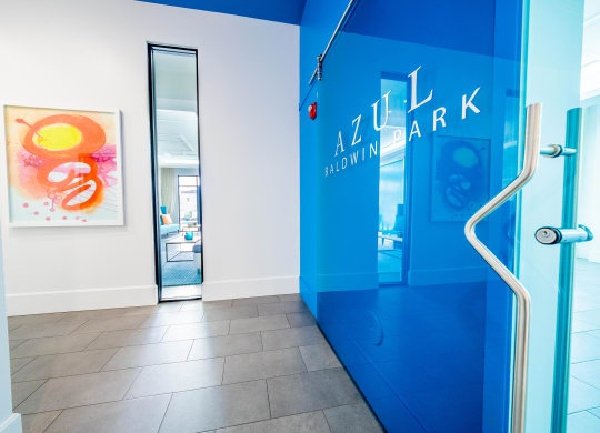 Entrance at Azul Baldwin Park, Orlando, FL