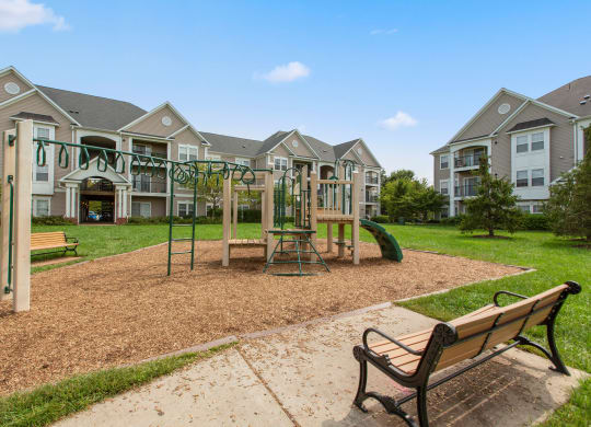 Tot Lot And Playing Field at The Fields of Chantilly, Virginia, 20151