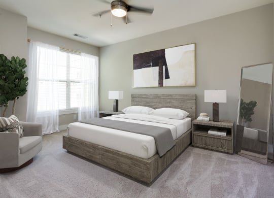 Large Bedroom at 800 Carlyle, Alexandria, VA