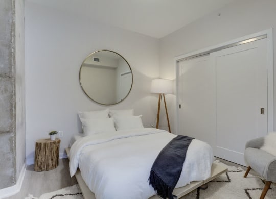 Lavish Bedroom With Ample Storage at 1405 Point, Baltimore