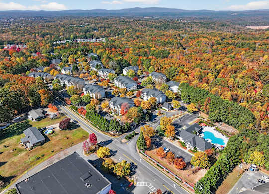 Property From Above at Alexander Ridge Apartments, Canton, Georgia