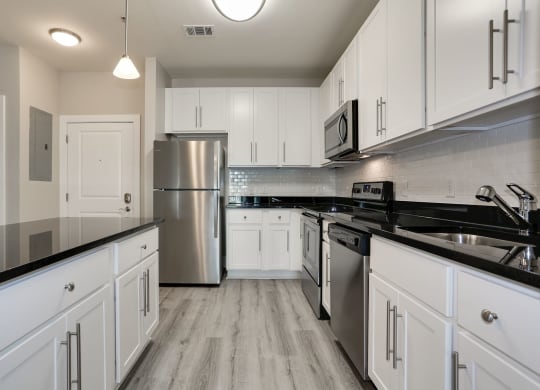 Fitted Kitchen at 800 Carlyle, Alexandria, Virginia