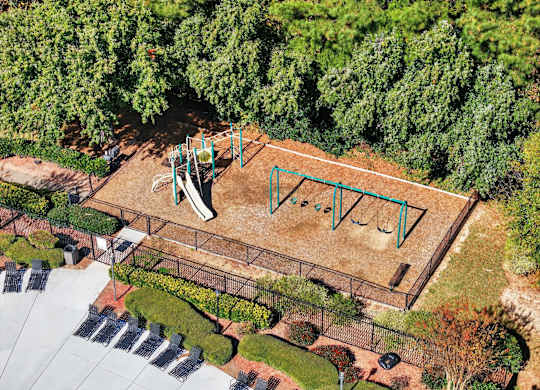 Aerial View Of Playground at Alexander Ridge Apartments, Georgia, 30114