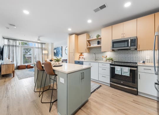 Kitchen at Hawkins Press, Charlotte