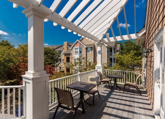 Large Balcony And Patio at Cascades Overlook, Sterling, 20165
