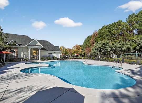 Large Swimming Pool at Alexander Ridge Apartments, Canton, Georgia
