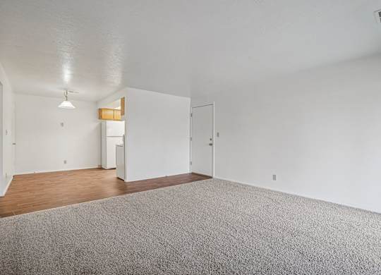 Large Empty Room at Country Woods Apartments, Ogden, UT