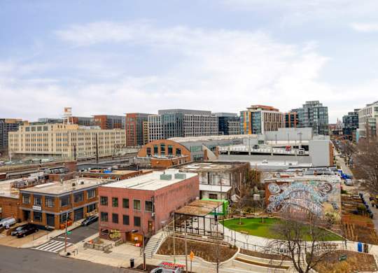 A cityscape with buildings at Loree Grand at Union Place, Washington, 20002