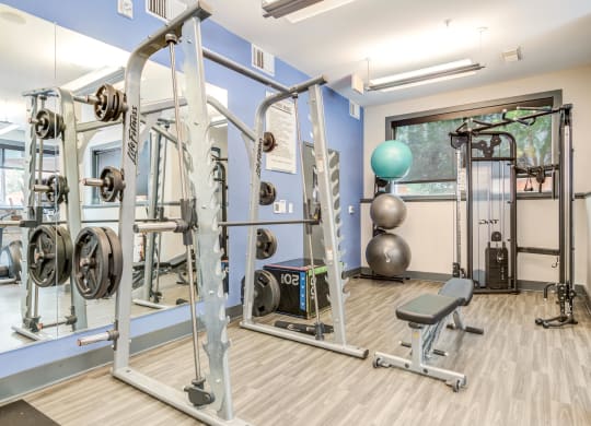 Two Level Fitness Center at 800 Carlyle, Alexandria, Virginia