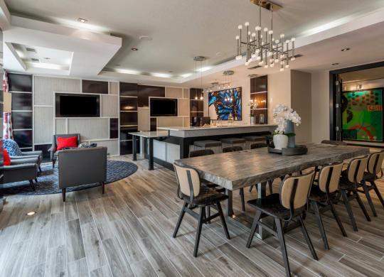 Relaxing Clubhouse at 800 Carlyle, Alexandria, VA, 22314