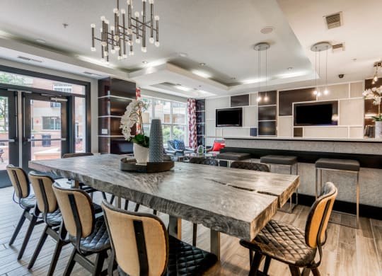 Breakfast Bar-Dining Room at 800 Carlyle, Alexandria, VA, 22314