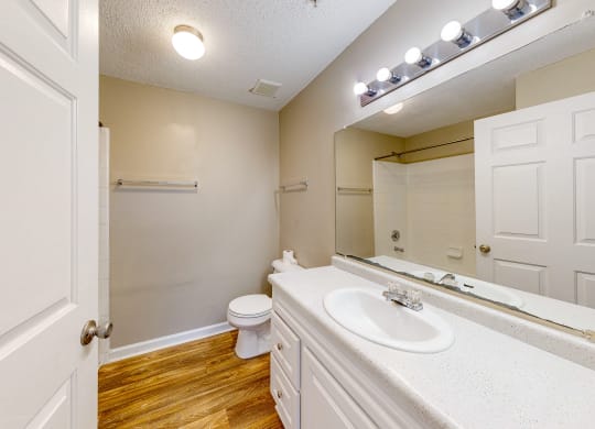 a bathroom with a sink at Alexander Ridge Apartments, Georgia, 30114