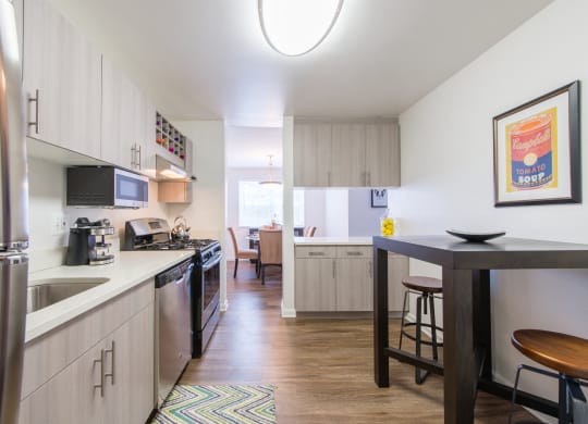 Chef-Inspired Kitchens Feature Stainless Steel Appliances at Amberleigh, Fairfax