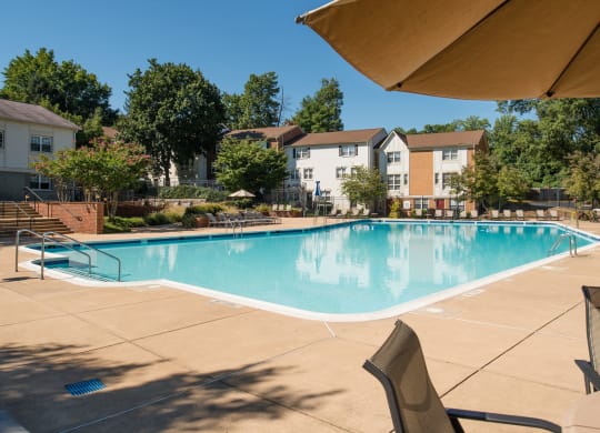 Invigorating Swimming Pool at Amberleigh, Fairfax, Virginia