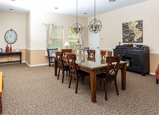 Clubhouse Dining Room at Sunset Ridge, Utah, 84081