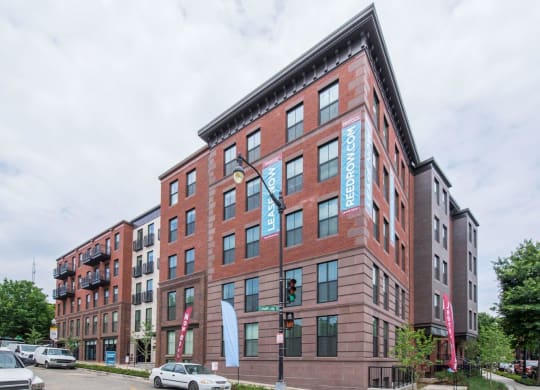 the building in which the apartment is located at Reed Row, Washington, DC