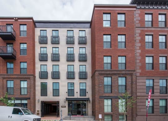 the building in which the hotel is located at Reed Row, Washington DC
