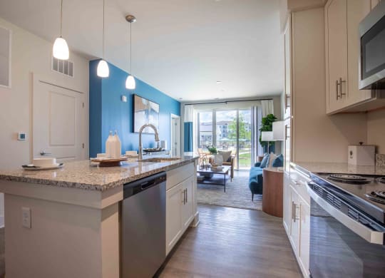 Kitchen Unit at Fairmont at South Lake, Bowie, Maryland