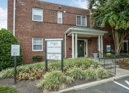 Leasing Office Exterior at The Fields of Silver Spring, Silver Spring, MD