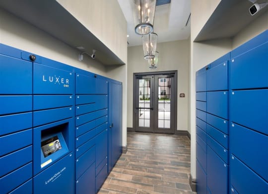 Luxer Package Locker at Town Trelago, Maitland