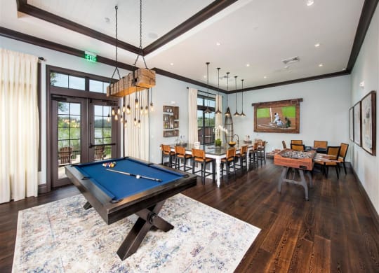Game Room at Town Trelago, Florida