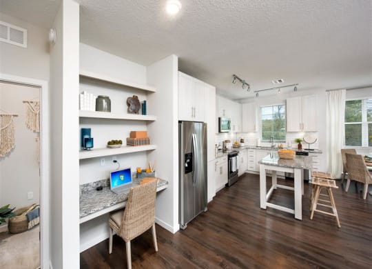 Kitchen With Ample Storage at Town Trelago, Maitland